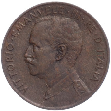 Монета 2 чентезимо 1915 года Италия (реверс)