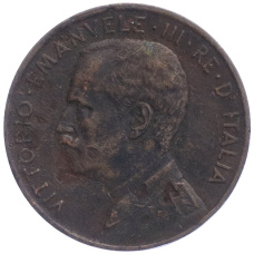 Монета 2 чентезимо 1917 года Италия (реверс)