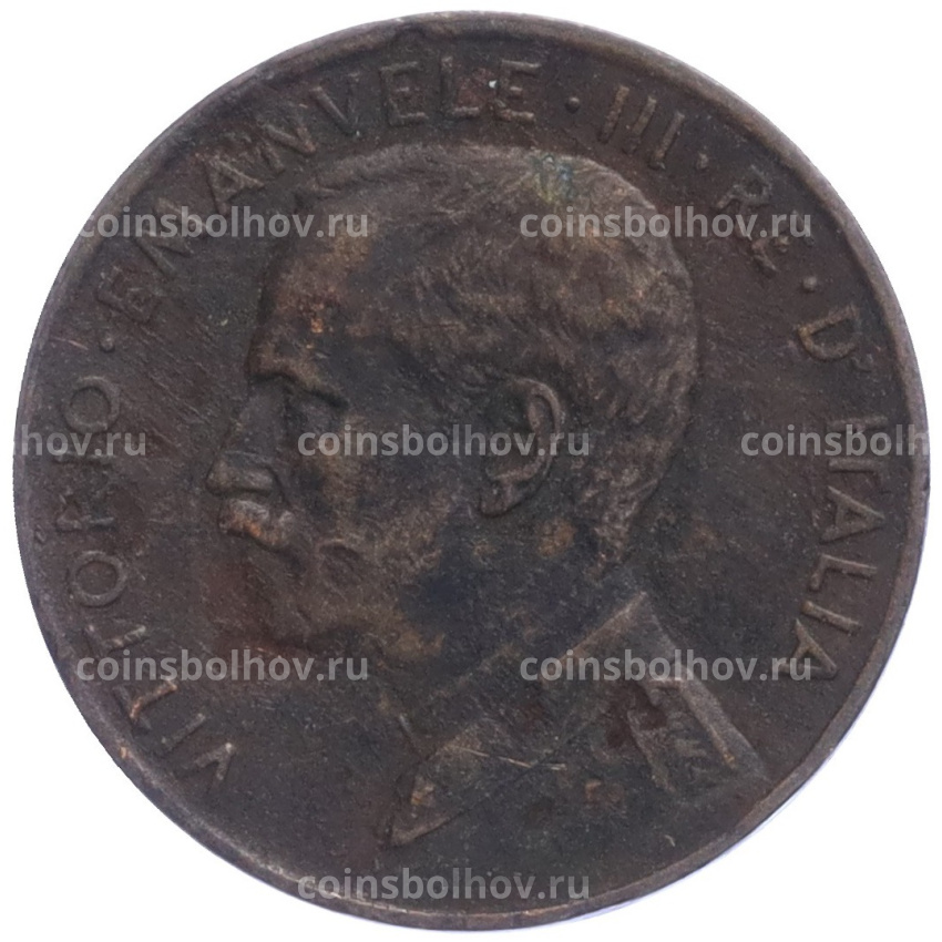 Монета 2 чентезимо 1917 года Италия (вид 2)