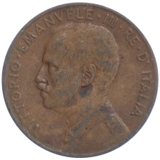 Монета 2 чентезимо 1914 года Италия (реверс)