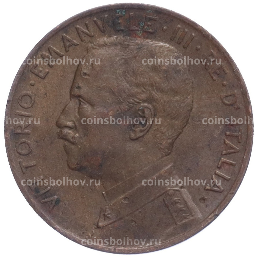 Монета 2 чентезимо 1916 года Италия (вид 2)