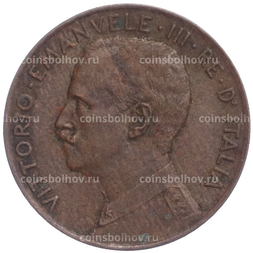 Монета 2 чентезимо 1917 года Италия (вид 2)