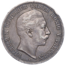 Монета 5 марок 1904 года A Германия (Пруссия) (аверс)