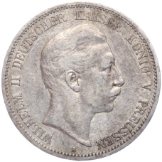 Монета 5 марок 1902 года A Германия (Пруссия) (аверс)