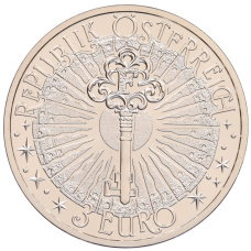 Монета 3 евро 2025 года Австрия «Фантастические Мифические существа — Тролль» (реверс)