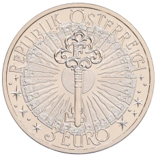 Монета 3 евро 2025 года Австрия «Фантастические Мифические существа — Тролль» (реверс)