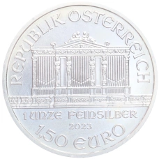 Монета 1.50 евро 2023 года Австрия «Венская филармония» (реверс)