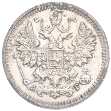 Монета 5 копеек 1892 года СПБ АГ (реверс)