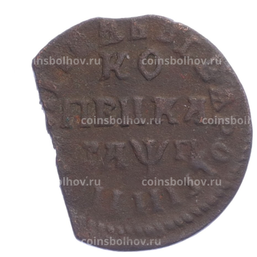 Монета 1 копейка 1713 года НД