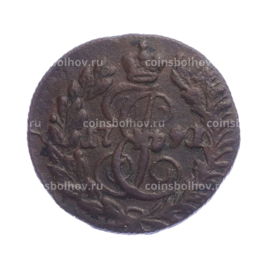 Монета Полушка 1791 года КМ