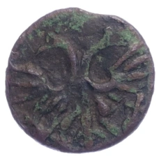 Монета Полушка ВРП 1720-1722 года - Подделка в ущерб обращению (реверс)