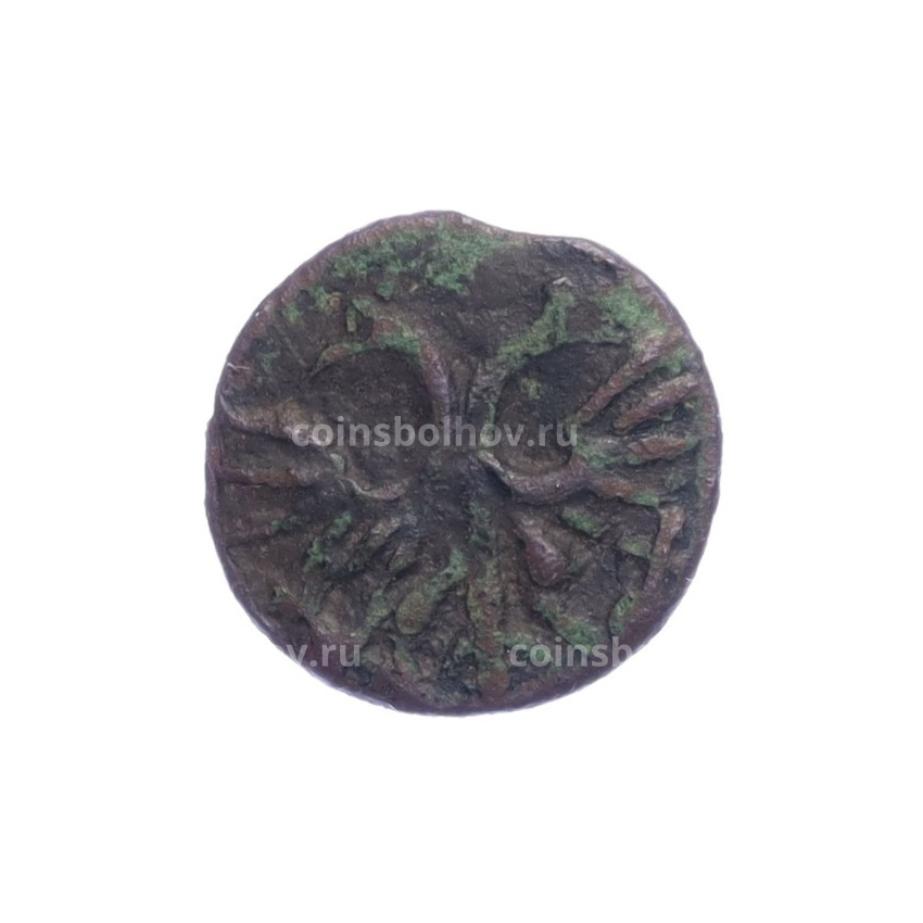 Монета Полушка ВРП 1720-1722 года - Подделка в ущерб обращению (вид 2)