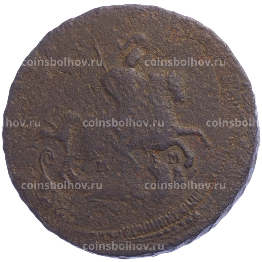 Монета 2 копейки 1764 года ММ (вид 2)