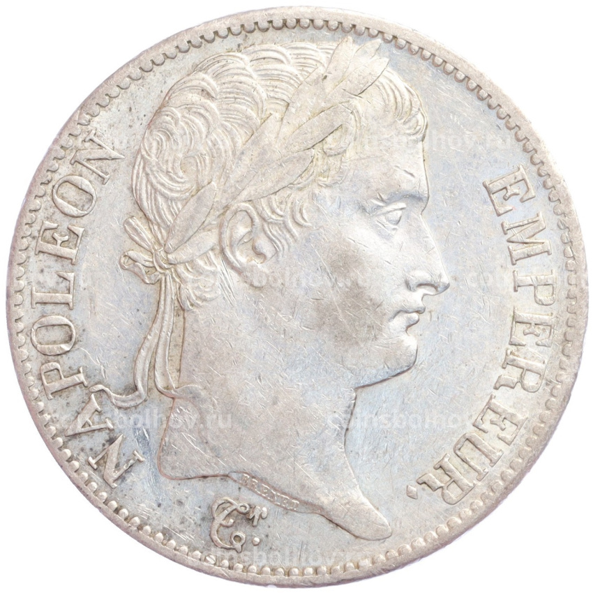 Монета 5 франков 1811 года A Франция (вид 2)