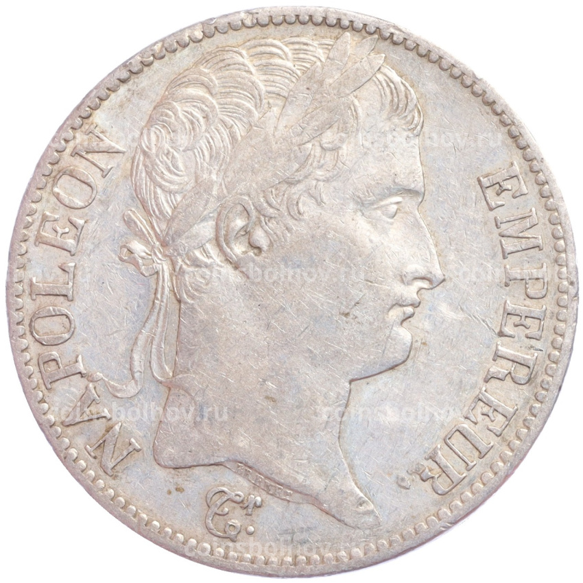 Монета 5 франков 1811 года A Франция (вид 2)