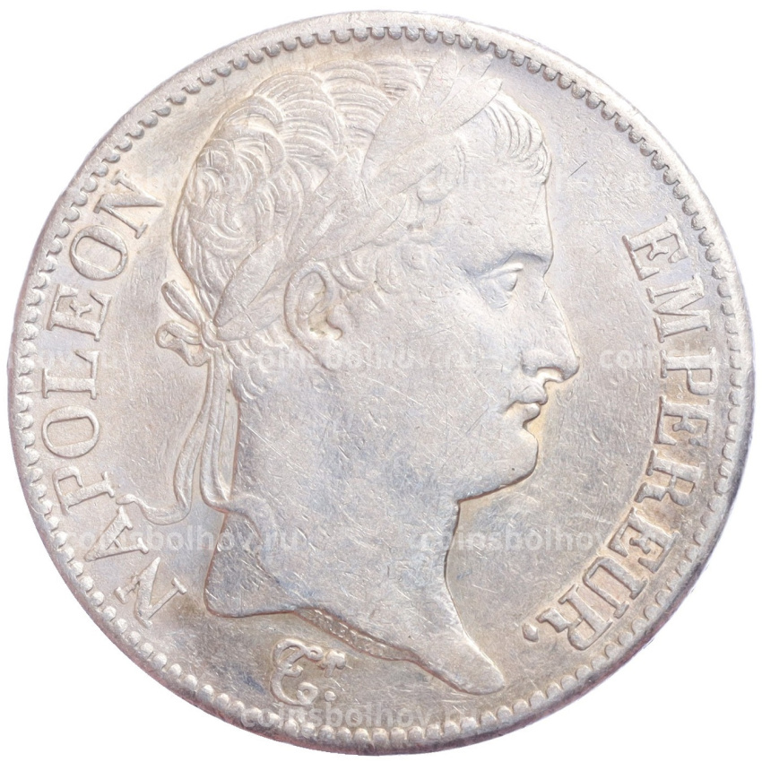 Монета 5 франков 1812 года B Франция (вид 2)