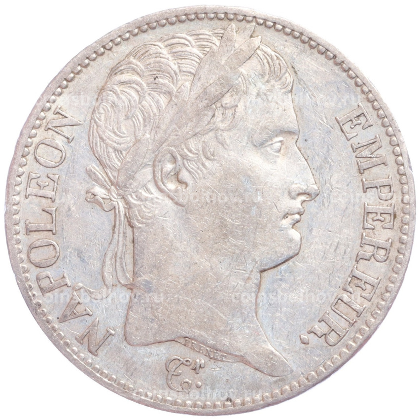 Монета 5 франков 1810 года A Франция (вид 2)