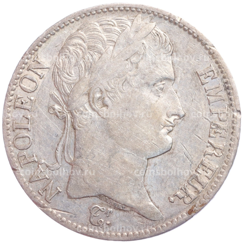 Монета 5 франков 1808 года A Франция (вид 2)