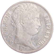 Монета 5 франков 1812 года M Франция (реверс)