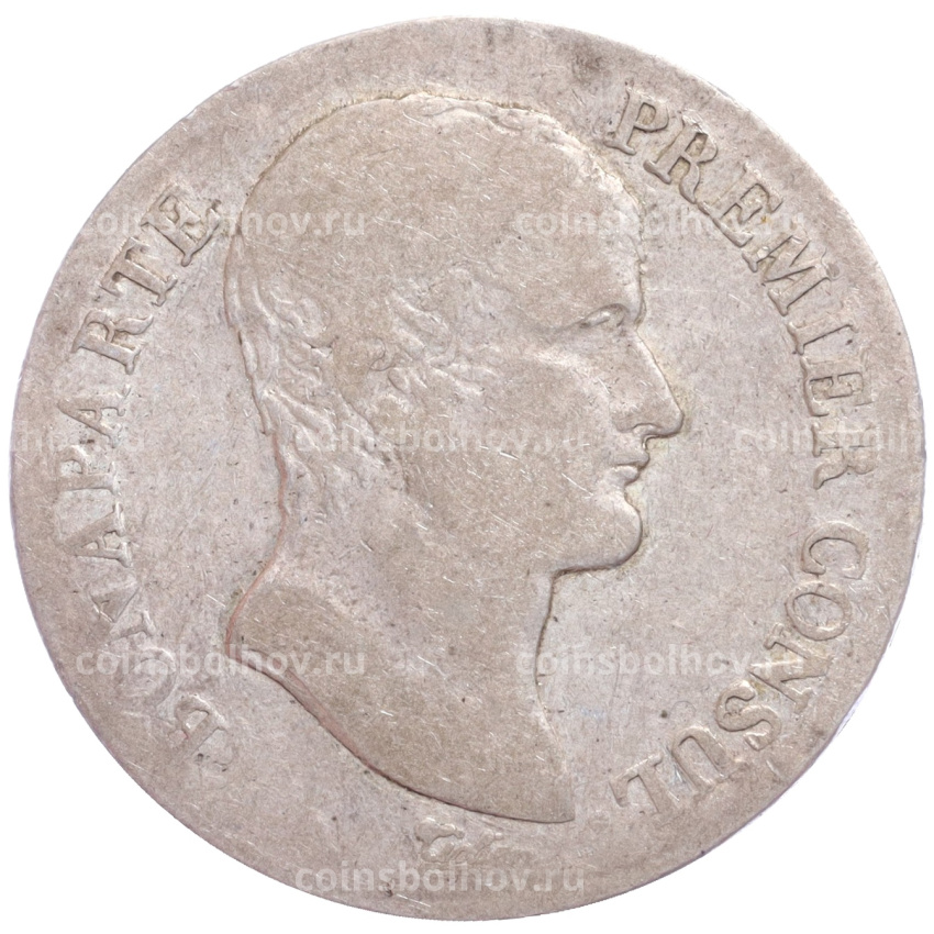 Монета 5 франков 1803 года A Франция