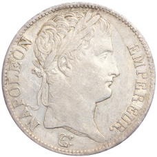 Монета 5 франков 1809 года A Франция (реверс)