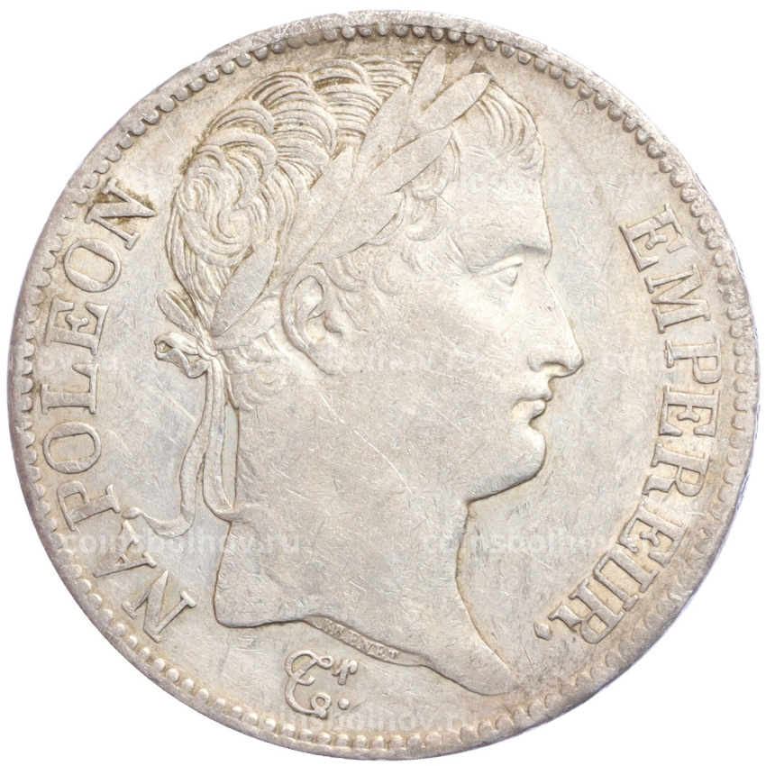 Монета 5 франков 1809 года A Франция (вид 2)