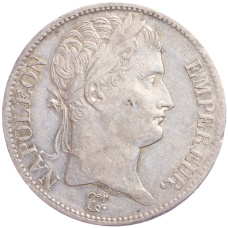 Монета 5 франков 1809 года A Франция (реверс)