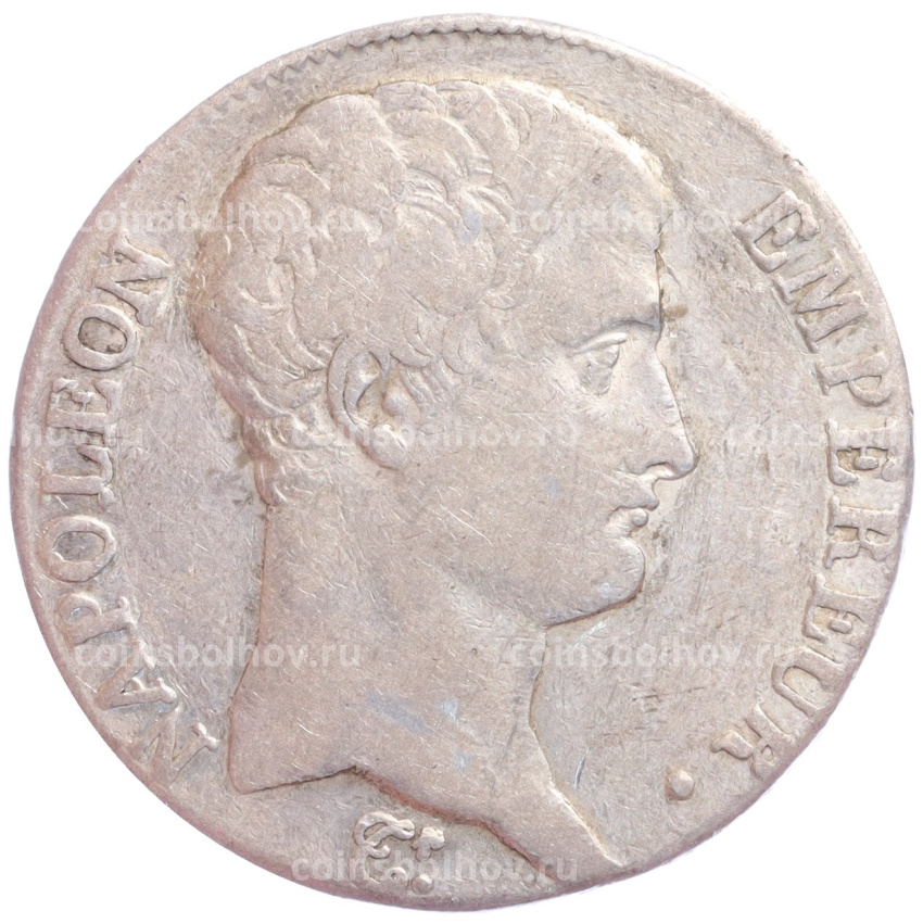 Монета 5 франков 1804 года M Франция (вид 2)