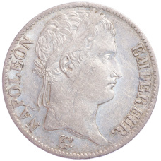 Монета 5 франков 1813 года A Франция (реверс)