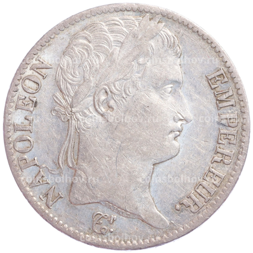 Монета 5 франков 1813 года A Франция (вид 2)