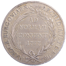 Монета 1 талер 1767 года Австрия — Бургау (аверс)