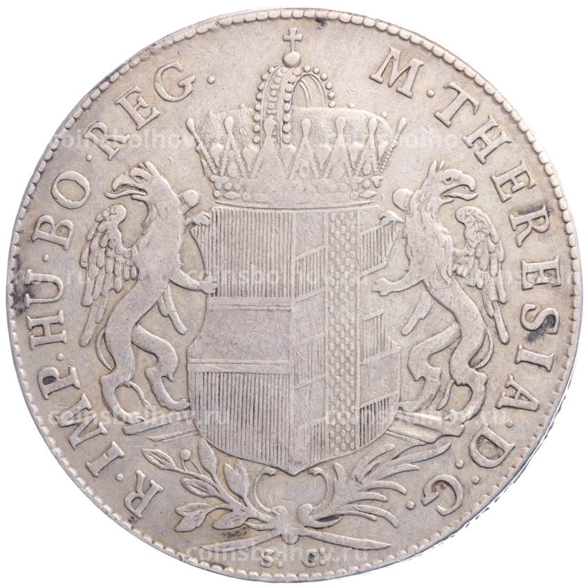 Монета 1 талер 1767 года Австрия — Бургау (вид 2)