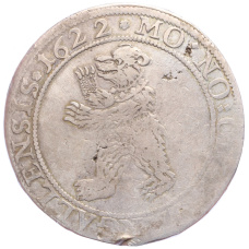 Монета 1 талер 1622 года  кантон Сент-Галлен Швейцария («Медвежий» талер) (аверс)