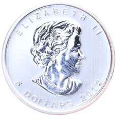 Монета 5 долларов 2012 года Канада «Природа Канады — Пума» (реверс)