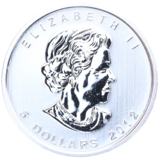 Монета 5 долларов 2012 года Канада «Природа Канады — Пума» (реверс)