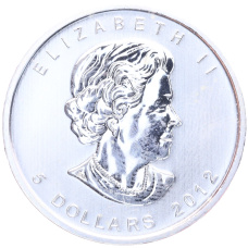 Монета 5 долларов 2012 года Канада «Природа Канады — Пума» (реверс)