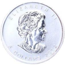 Монета 5 долларов 2012 года Канада «Природа Канады — Пума» (реверс)