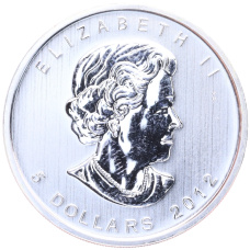 Монета 5 долларов 2012 года Канада «Природа Канады — Пума» (реверс)