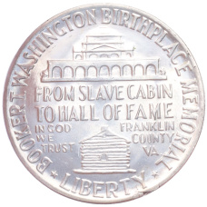 Монета 1/2 доллара (50 центов) 1946 года США «Букер Талиафер Вашингтон» (реверс)