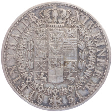 Монета 1 талер 1831 года A Пруссия (реверс)