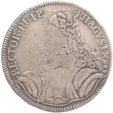 Монета 1 таллеро 1746 года  Дубровницкая Республика (Рагуза, Сицилия) (аверс)