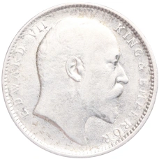 Монета 1 рупия 1906 года Британская Индия (реверс)