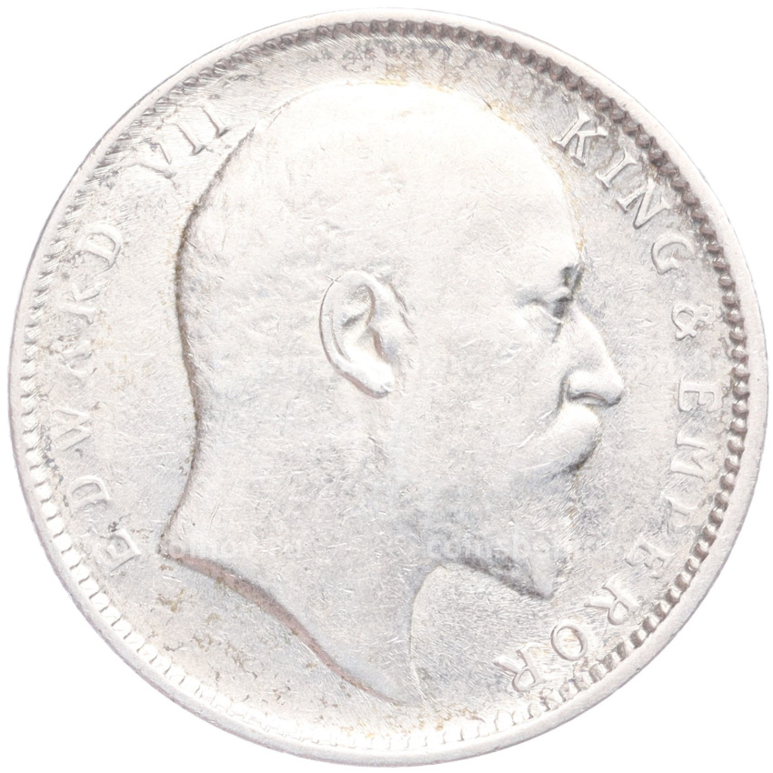 Монета 1 рупия 1906 года Британская Индия (вид 2)