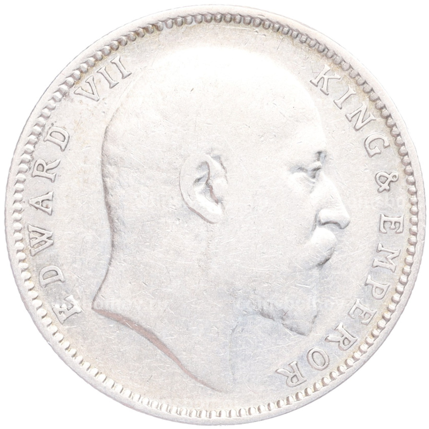 Монета 1 рупия 1906 года Британская Индия (вид 2)