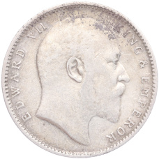 Монета 1 рупия 1906 года В Британская Индия (реверс)