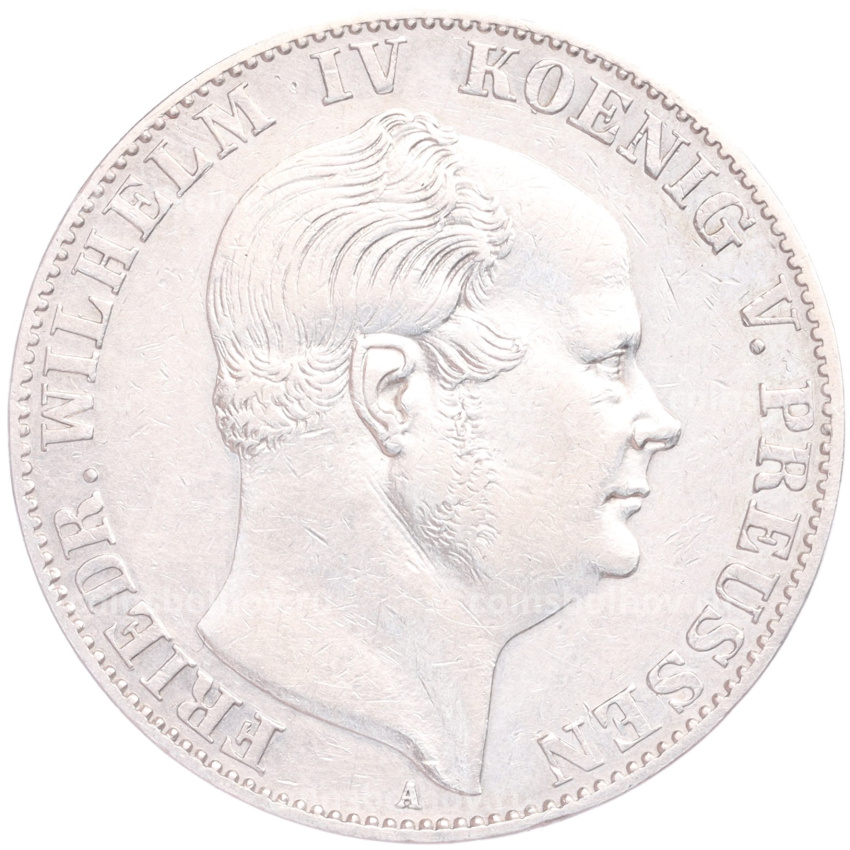 Монета 1 талер 1860 года A Пруссия («Горный талер»)