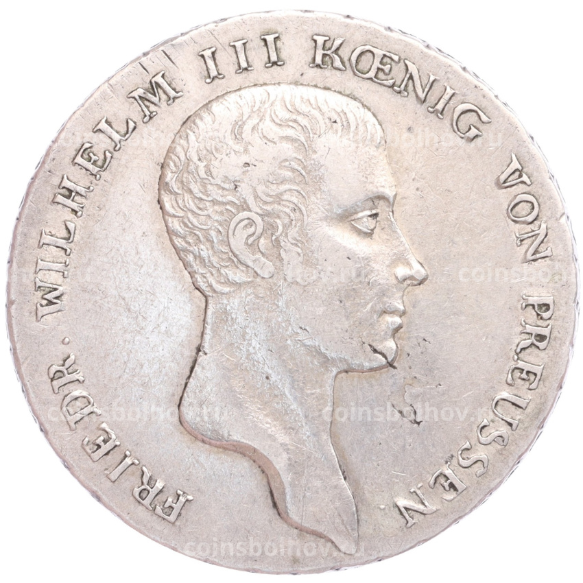 Монета 1 рейхсталер 1815 года A Пруссия