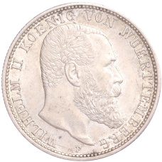 Монета 2 марки 1914 года F Германия (Вюртемберг) (аверс)