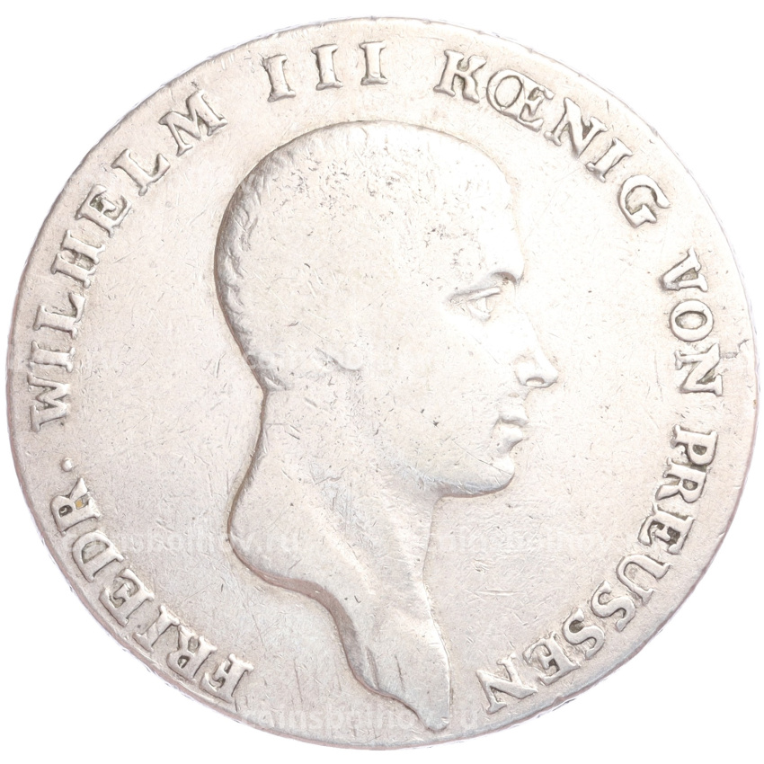 Монета 1 рейхсталер 1814 года A  Пруссия