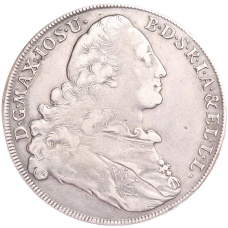 Монета 1 талер 1771 года Бавария (реверс)